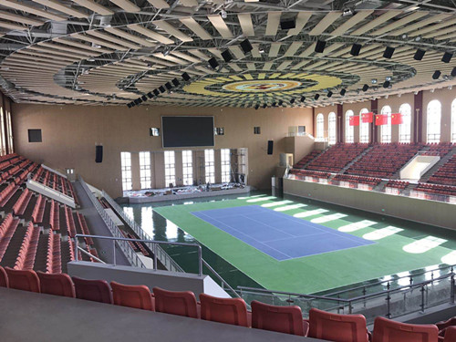 广东工商理工学院体育馆看台系统