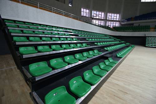 贵州师范学院体育馆看台座椅