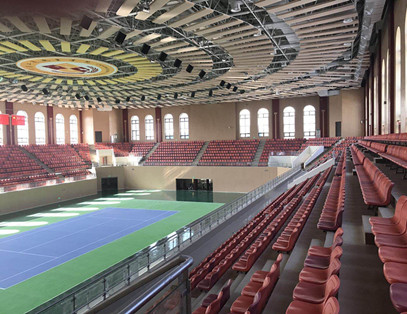 广东工商理工学院体育馆看台系统